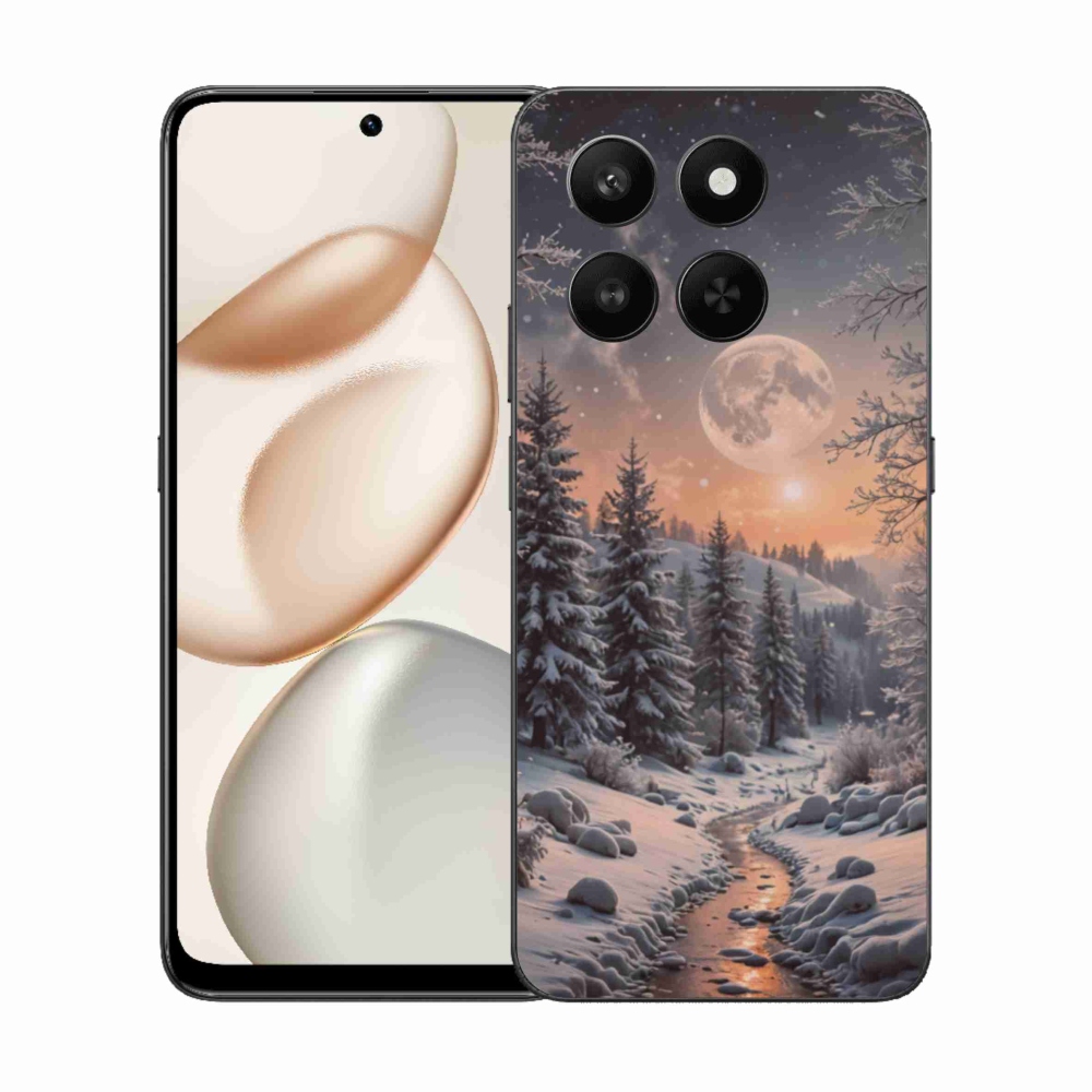 Gélový kryt mmCase na Honor 400 Smart 5G/4G/Honor X7d - zimná krajina 2