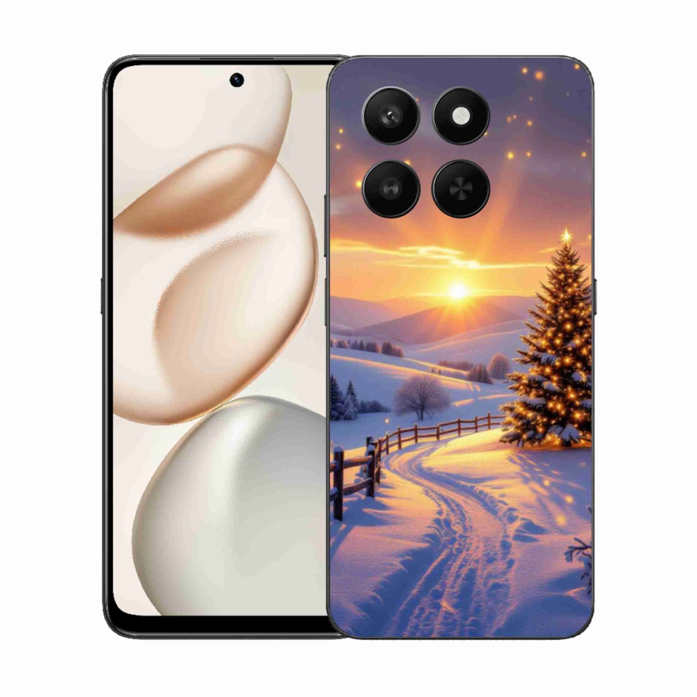 Gélový kryt mmCase na Honor 400 Smart 5G/4G/Honor X7d - zimná krajina