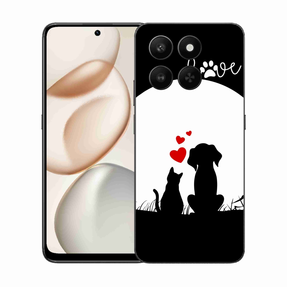 Gélový kryt mmCase na Honor 400 Smart 5G/4G/Honor X7d - zvieracia láska