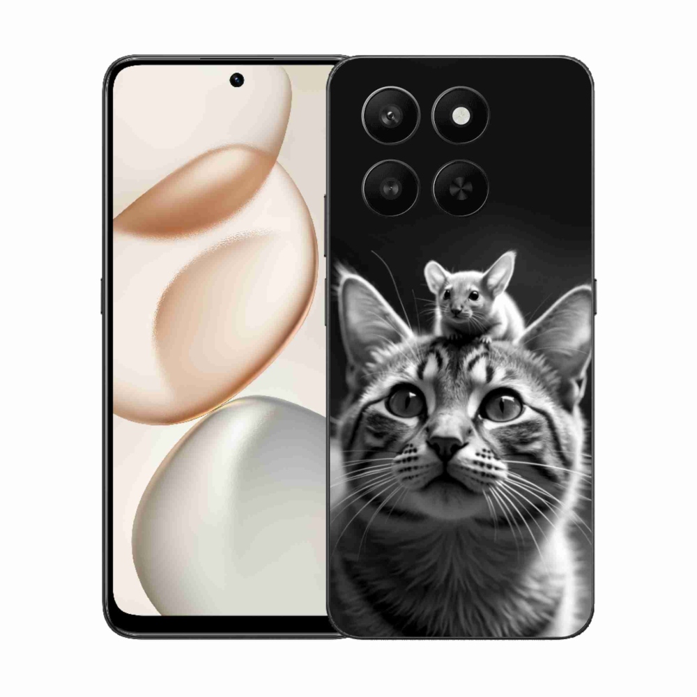 Gélový kryt mmCase na Honor 400 Smart 5G/4G/Honor X7d - zvieracie priateľstvo 2