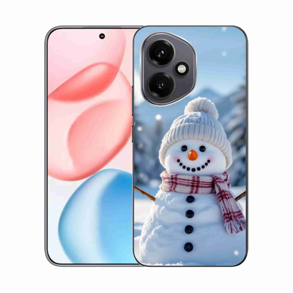 Gélový kryt mmCase na Honor 400 - snehuliak 3