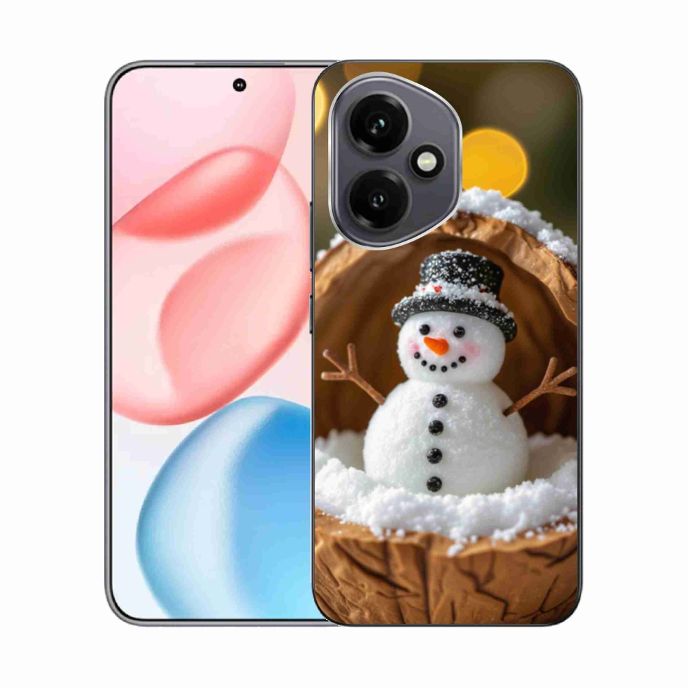 Gélový kryt mmCase na Honor 400 - snehuliak 4