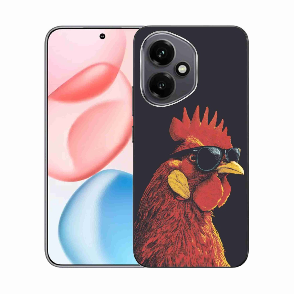 Gélový kryt mmCase na Honor 400 - štýlový kohút