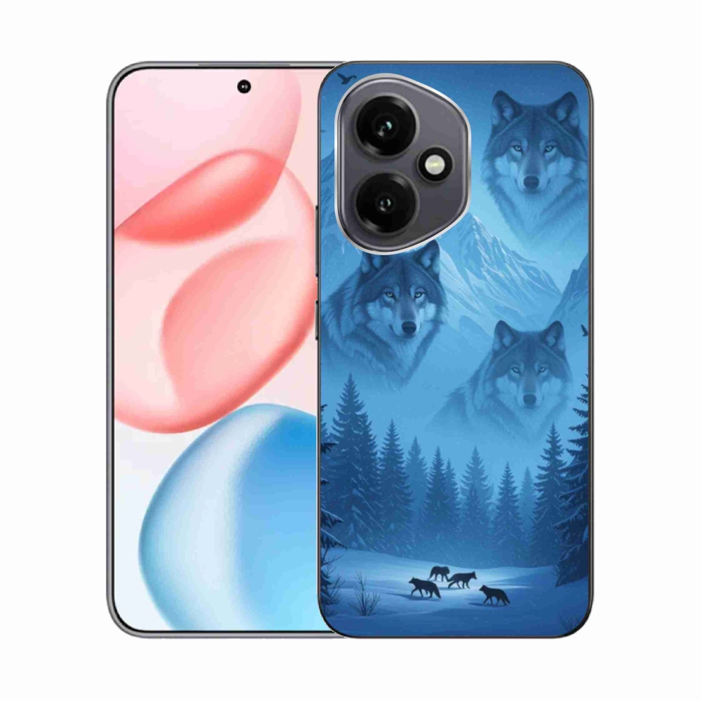 Gélový kryt mmCase na Honor 400 - vlčia svorka