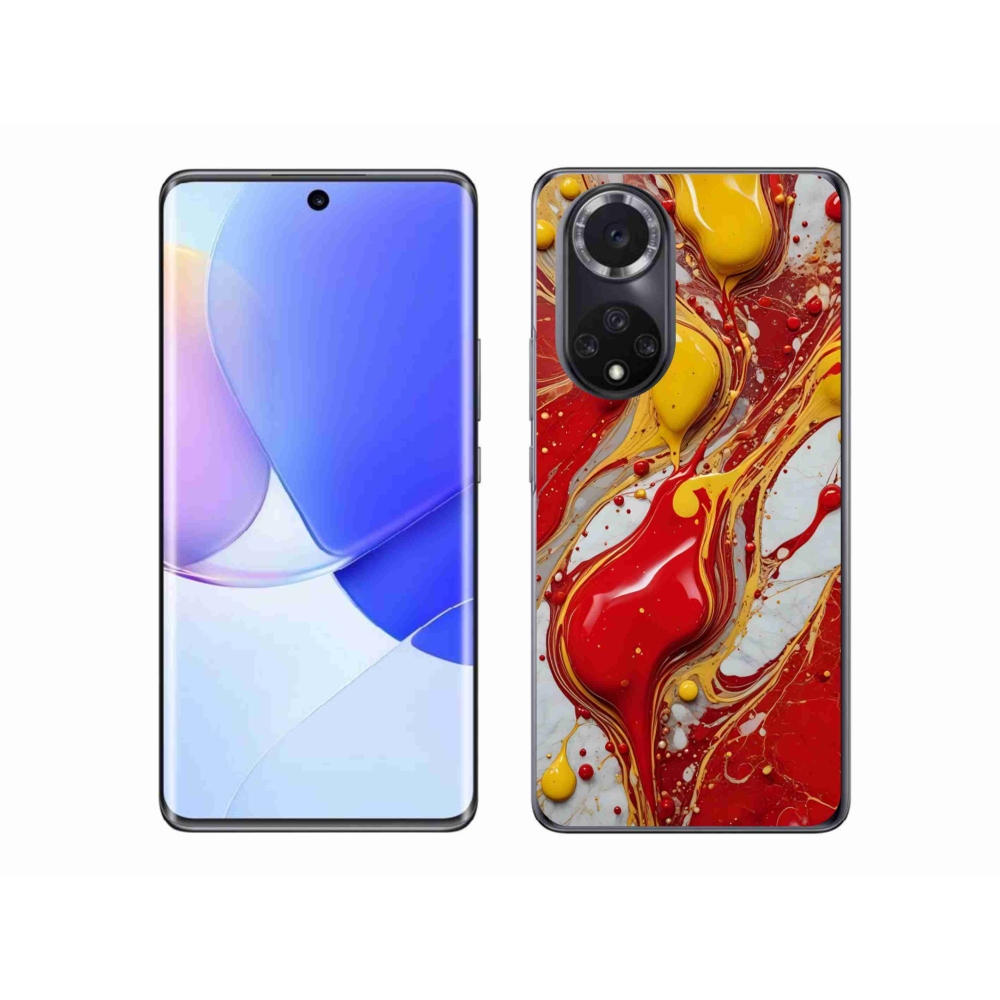 Gélový kryt mmCase na Honor 50 - abstraktný motív 42