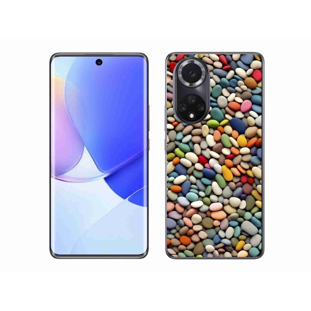 Gélový kryt mmCase na Honor 50 - farebné kamienky 2