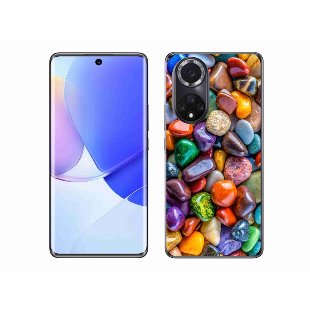 Gélový kryt mmCase na Honor 50 - farebné kamienky