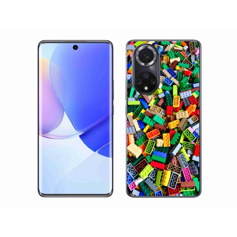 Gélový kryt mmCase na Honor 50 - farebné stavebné kocky