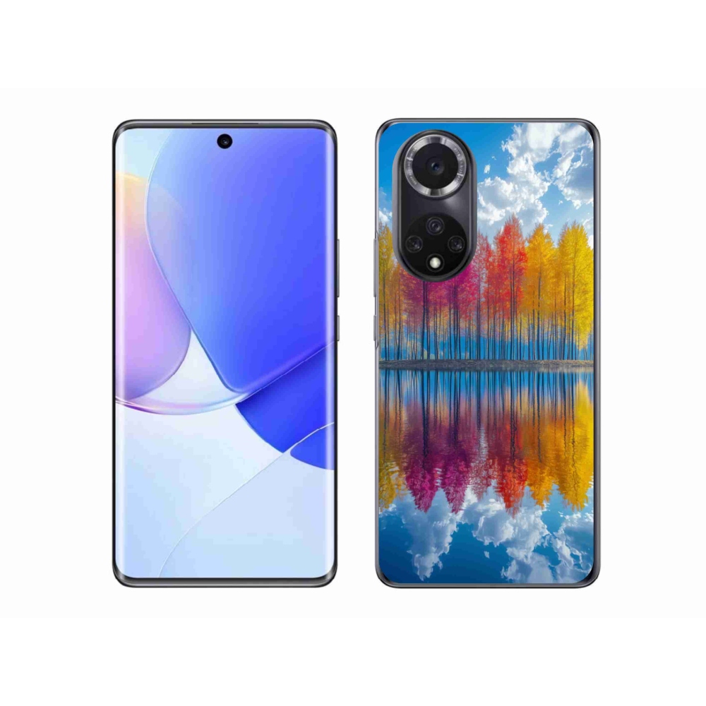 Gélový kryt mmCase na Honor 50 - farebné stromy