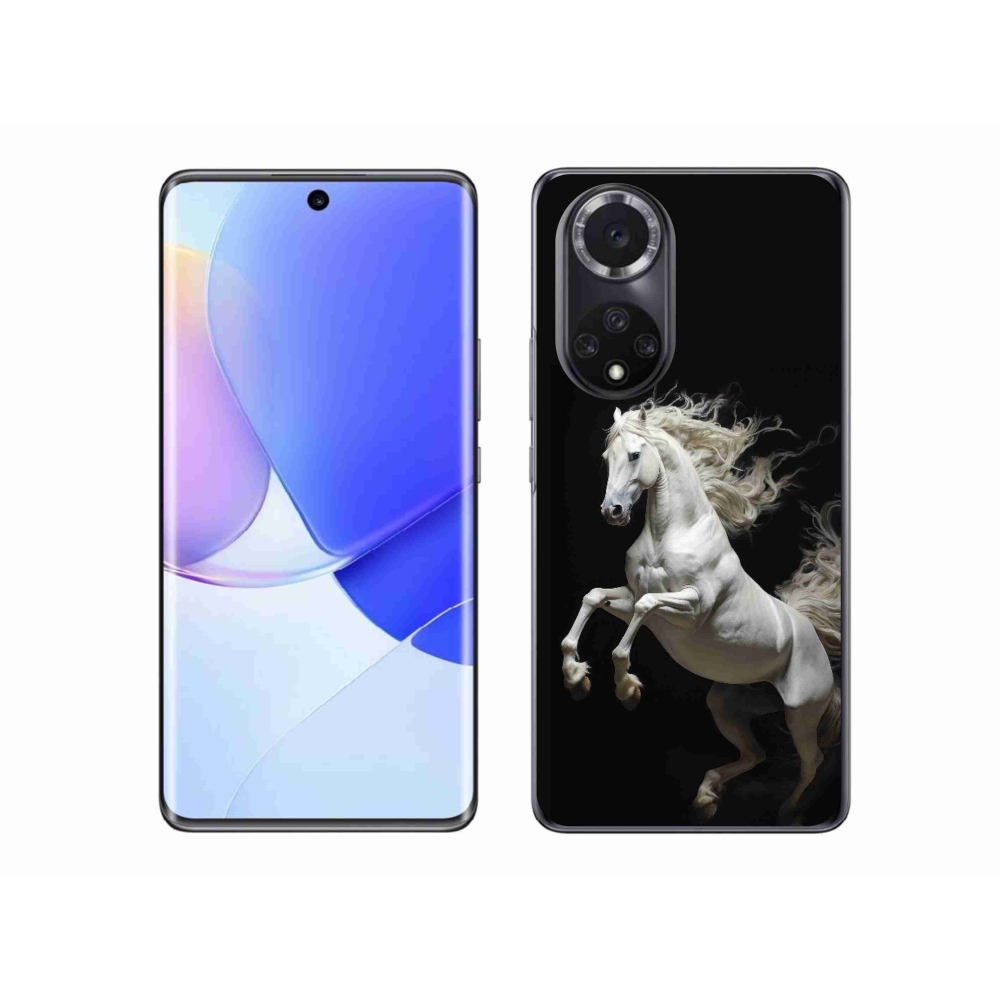 Gélový kryt mmCase na Honor 50 - biely kôň 4
