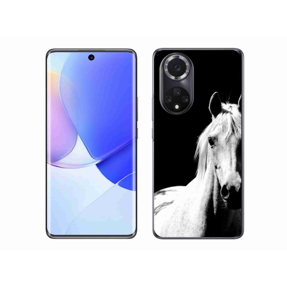 Gélový kryt mmCase na Honor 50 - biely kôň 5