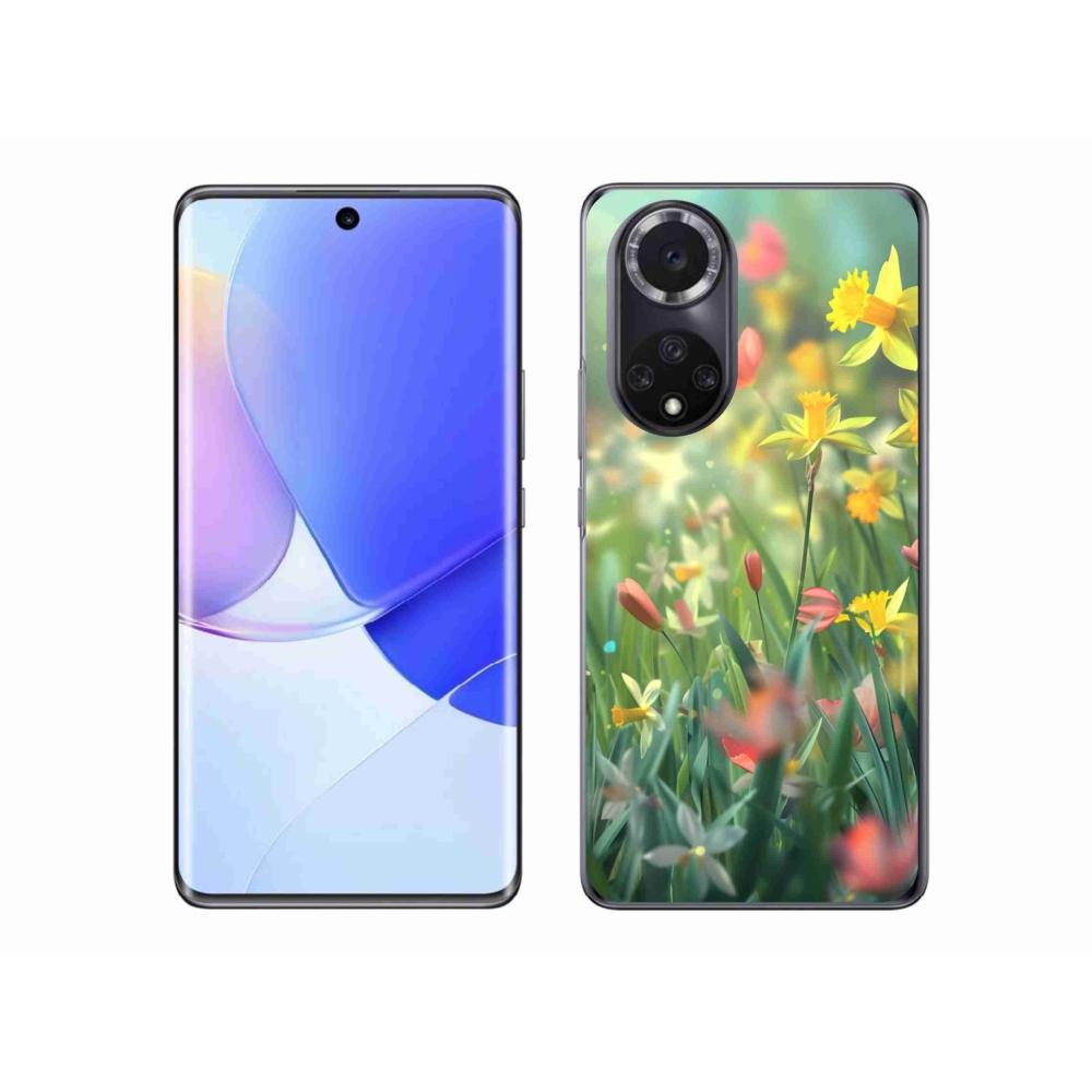Gélový kryt mmCase na Honor 50 - jarné kvety