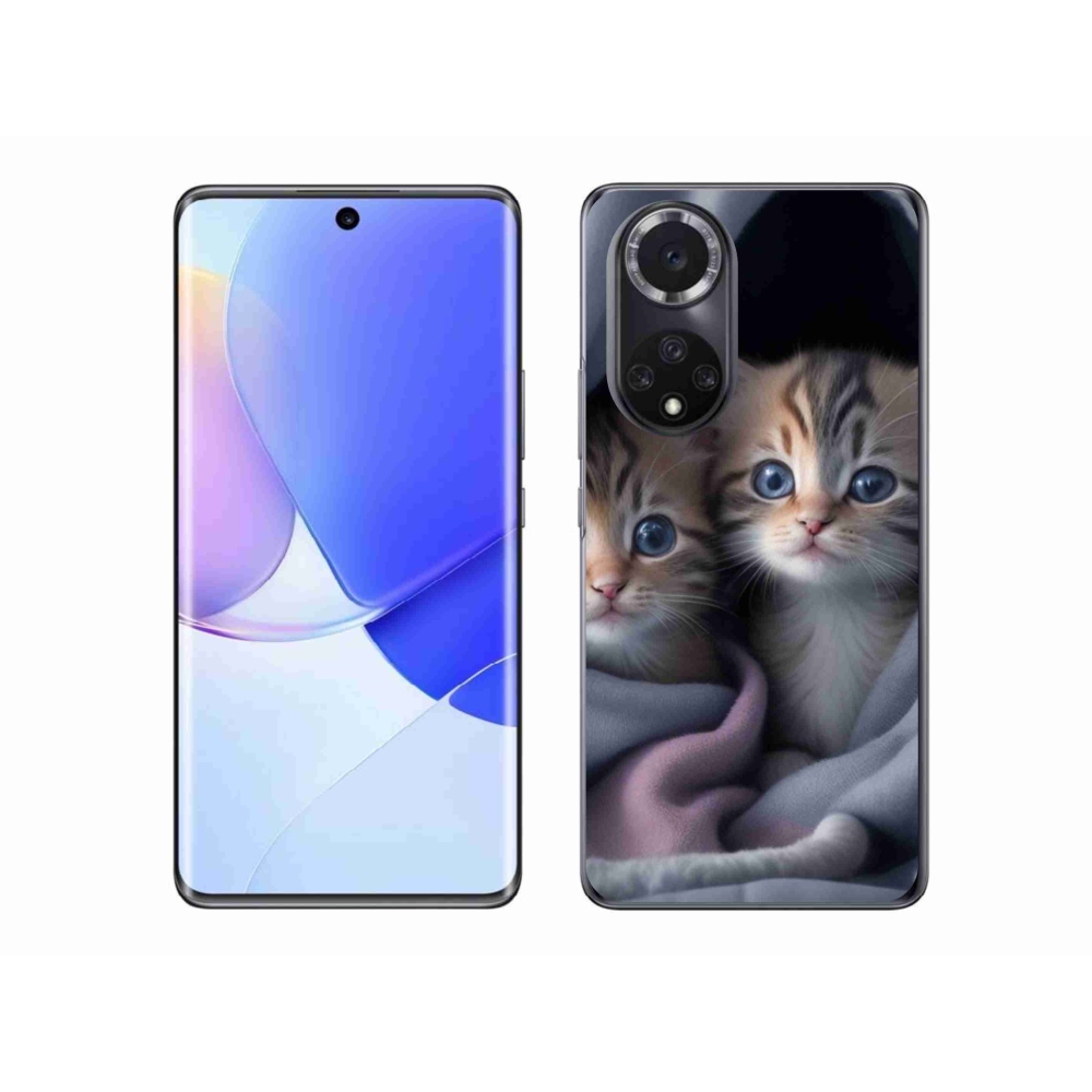 Gélový kryt mmCase na Honor 50 - mačacie duo 2