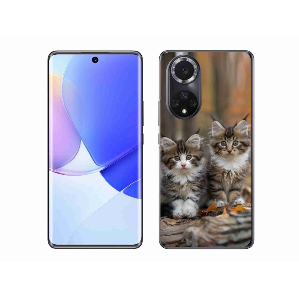 Gélový kryt mmCase na Honor 50 - mačacie duo 3