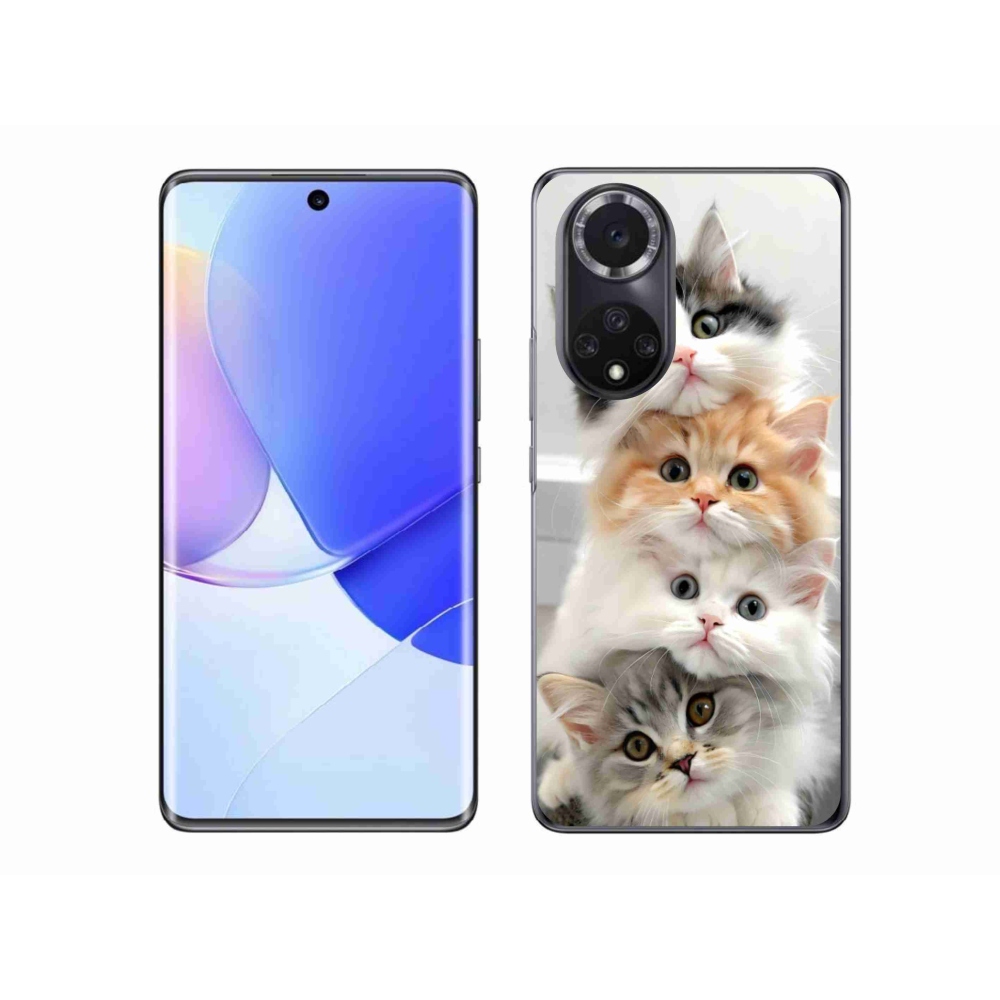 Gélový kryt mmCase na Honor 50 - mačacia partia