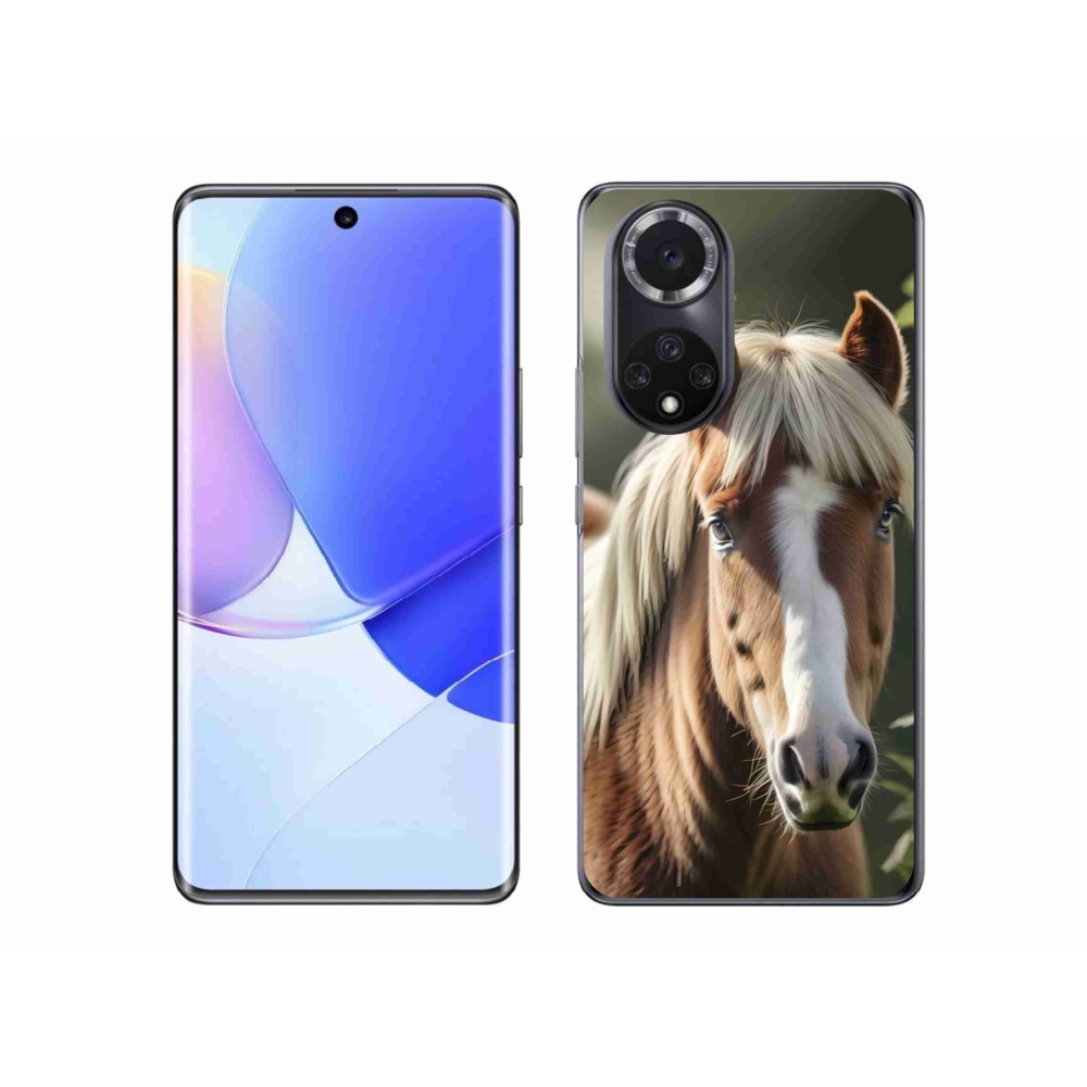 Gélový kryt mmCase na Honor 50 - kôň so svetlou hrivou