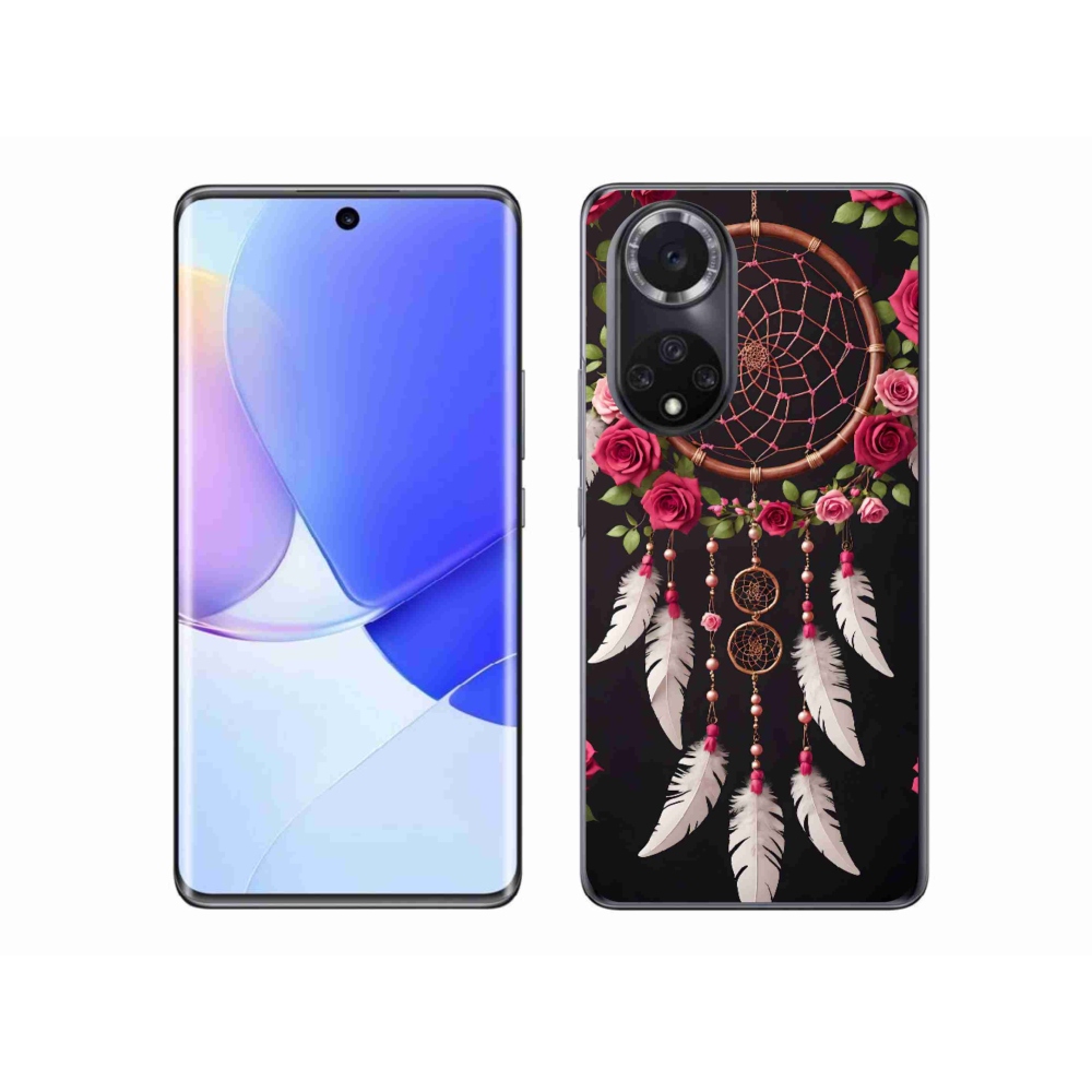 Gélový kryt mmCase na Honor 50 - lapač snov s ružami