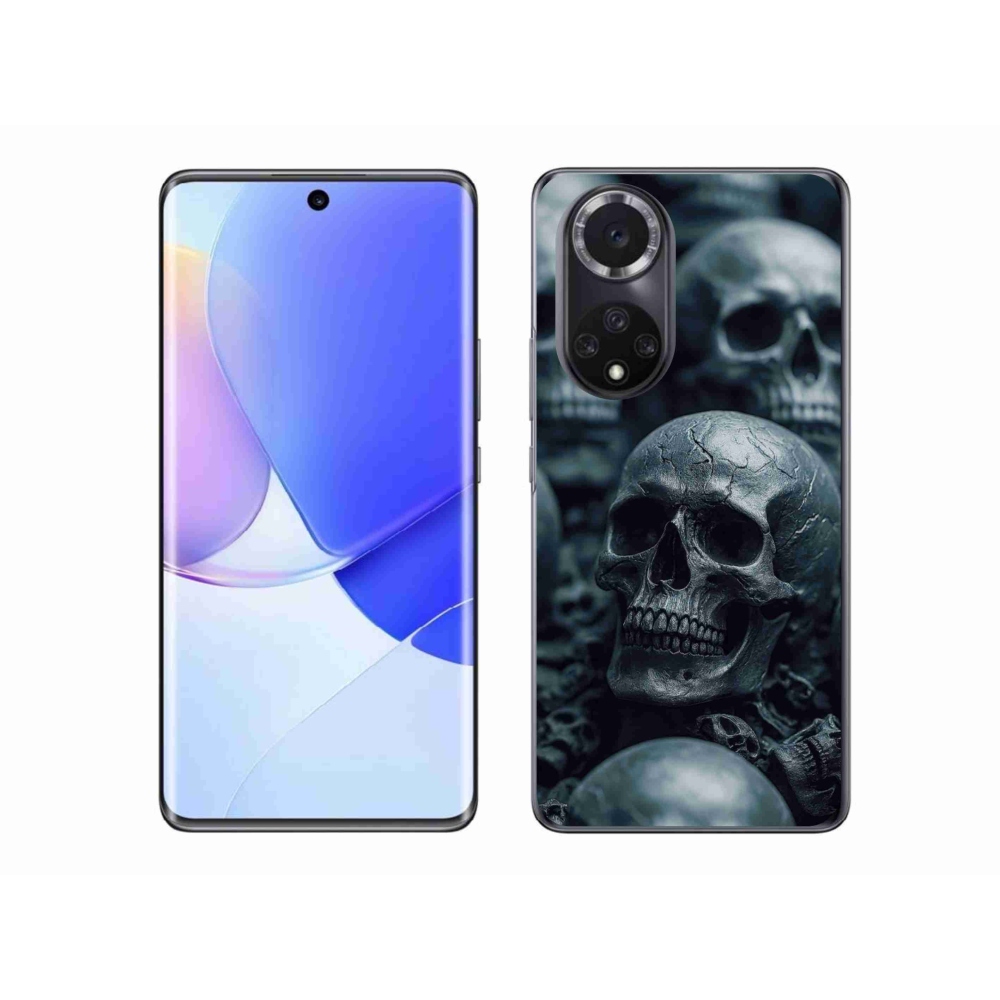 Gélový kryt mmCase na Honor 50 - lebka 2