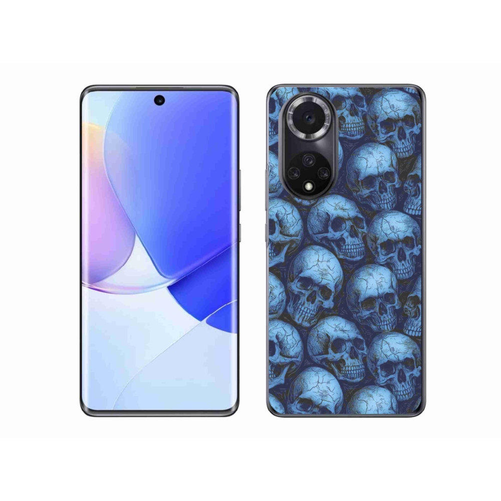 Gélový kryt mmCase na Honor 50 - lebky