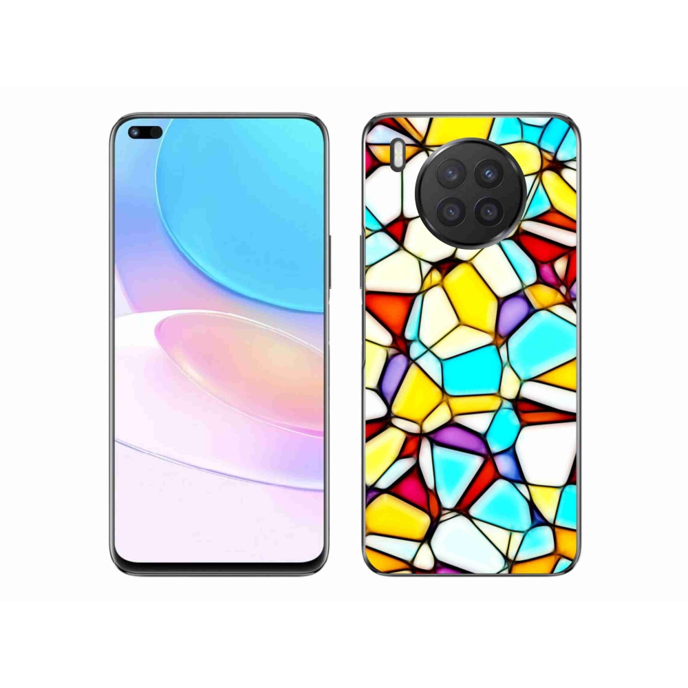 Gélový kryt mmCase na Honor 50 Lite - abstraktný motív 40