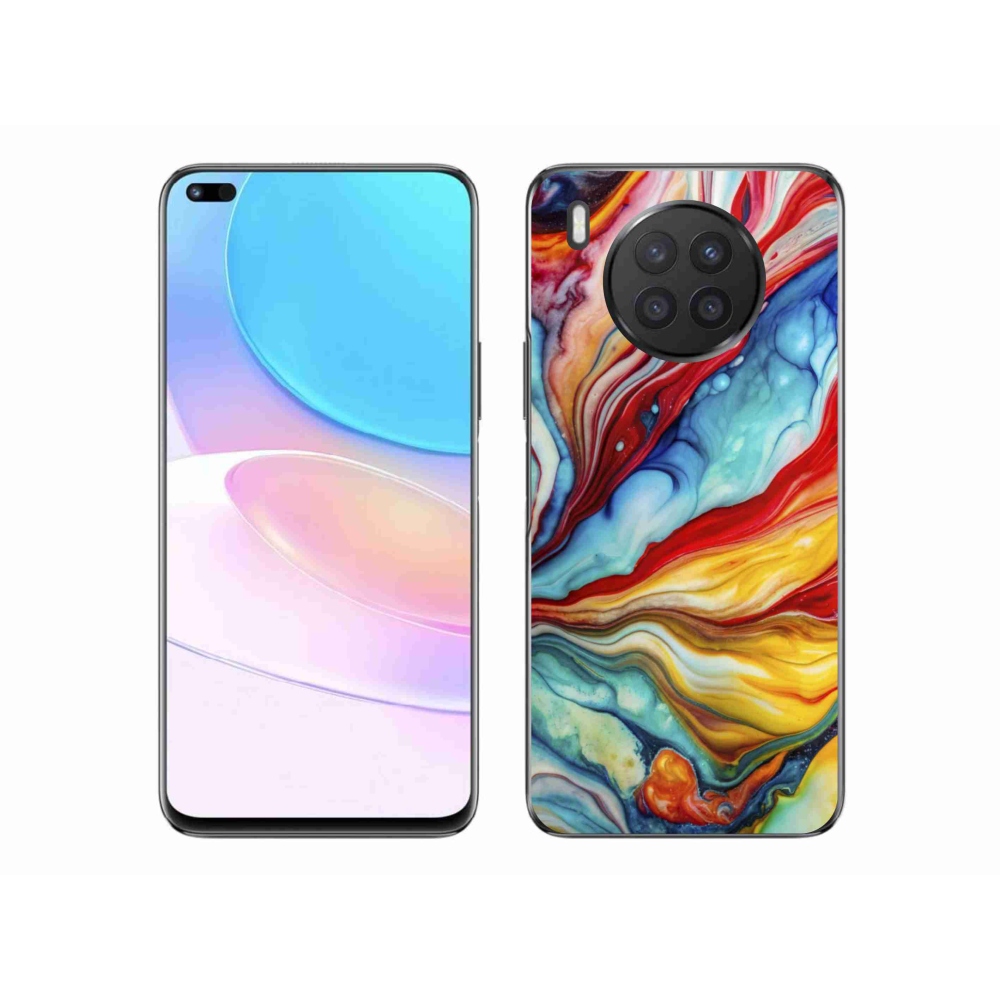 Gélový kryt mmCase na Honor 50 Lite - abstraktný motív 58