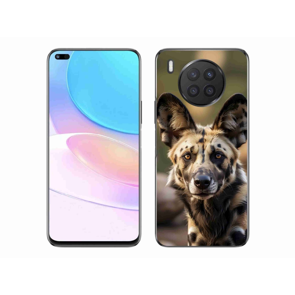 Gélový kryt mmCase na Honor 50 Lite - africký divoký pes