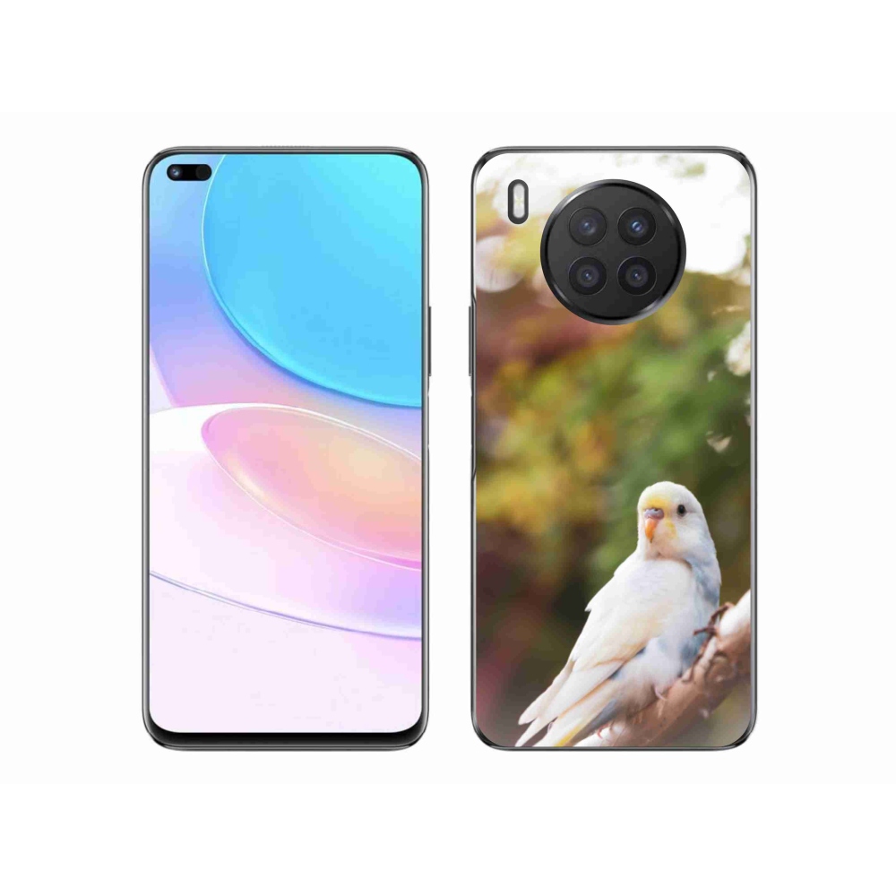 Gélový kryt mmCase na Honor 50 Lite - andulka biela