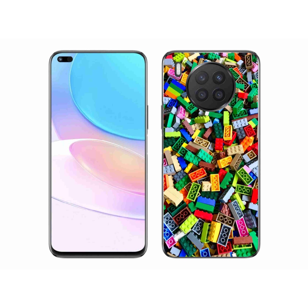 Gélový kryt mmCase na Honor 50 Lite - farebné stavebné kocky