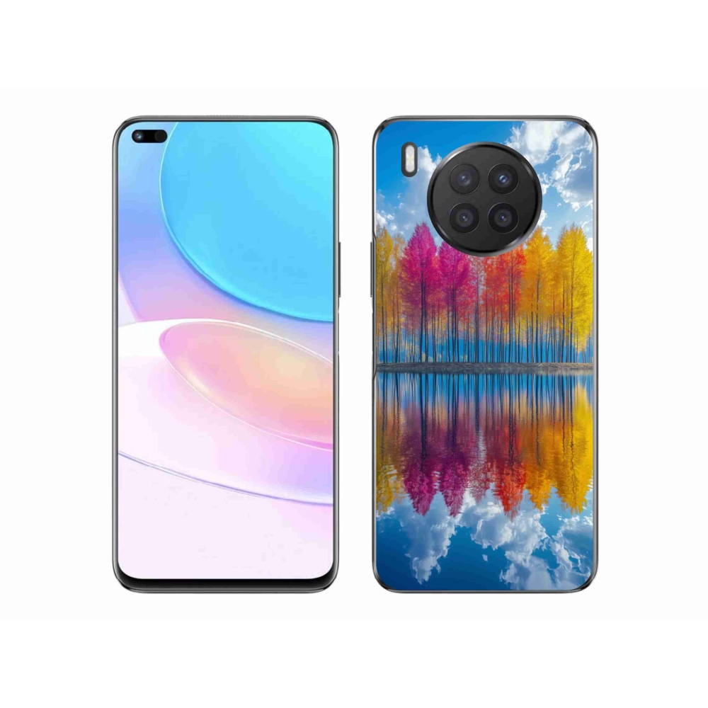 Gélový kryt mmCase na Honor 50 Lite - farebné stromy