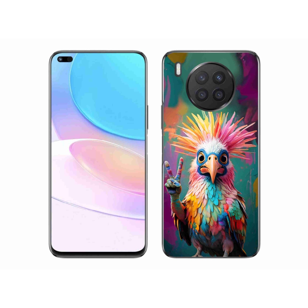 Gélový kryt mmCase na Honor 50 Lite - farebný rebel
