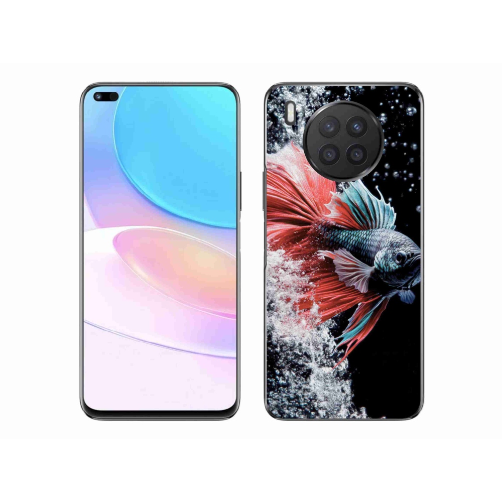 Gélový kryt mmCase na Honor 50 Lite - bojovníčka pestrá