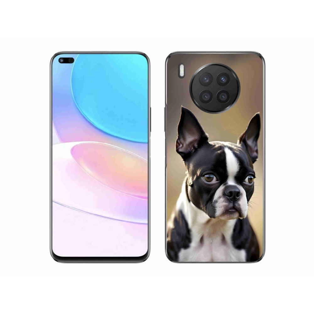 Gélový kryt mmCase na Honor 50 Lite - bostonský teriér