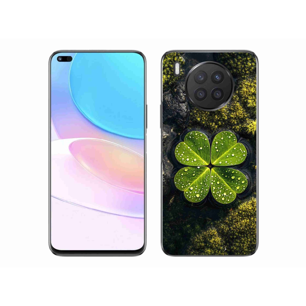 Gélový kryt mmCase na Honor 50 Lite - štvorlístok