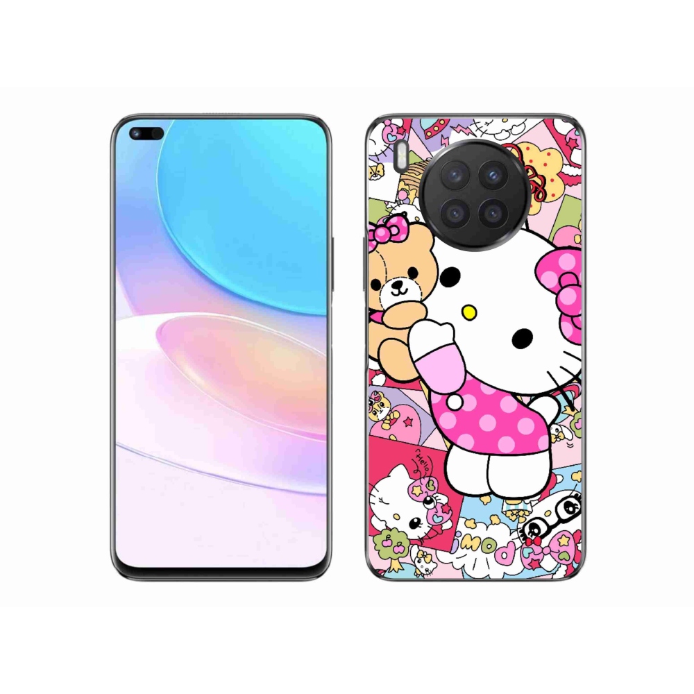 Gélový kryt mmCase na Honor 50 Lite - cute kitty
