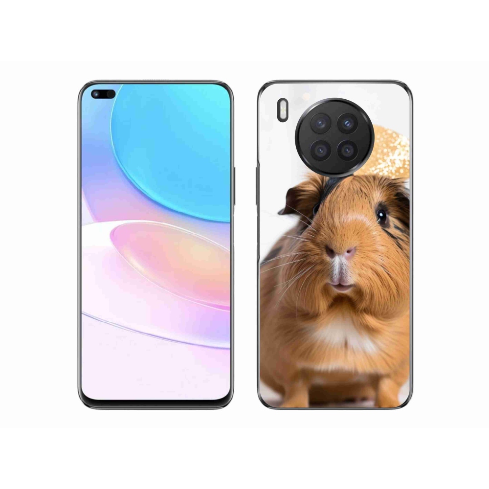 Gélový kryt mmCase na Honor 50 Lite - hnedé morča