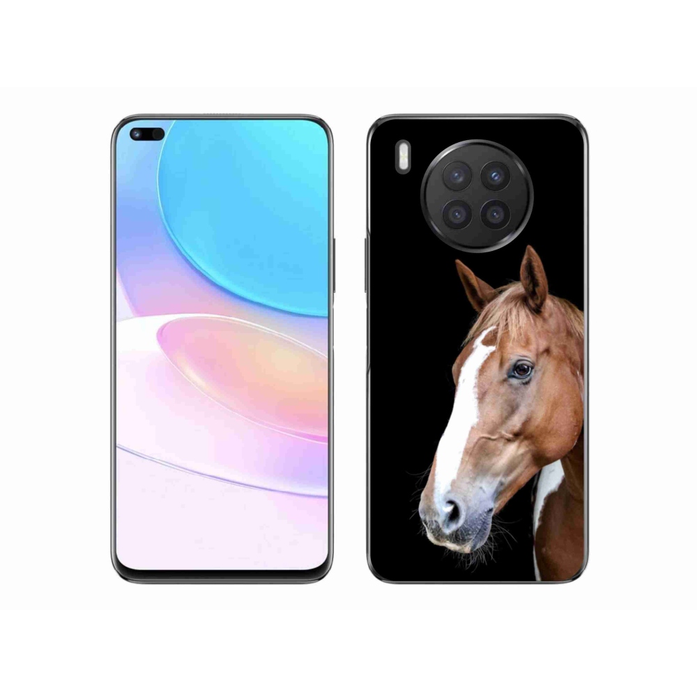 Gélový kryt mmCase na Honor 50 Lite - hnedý kôň 3