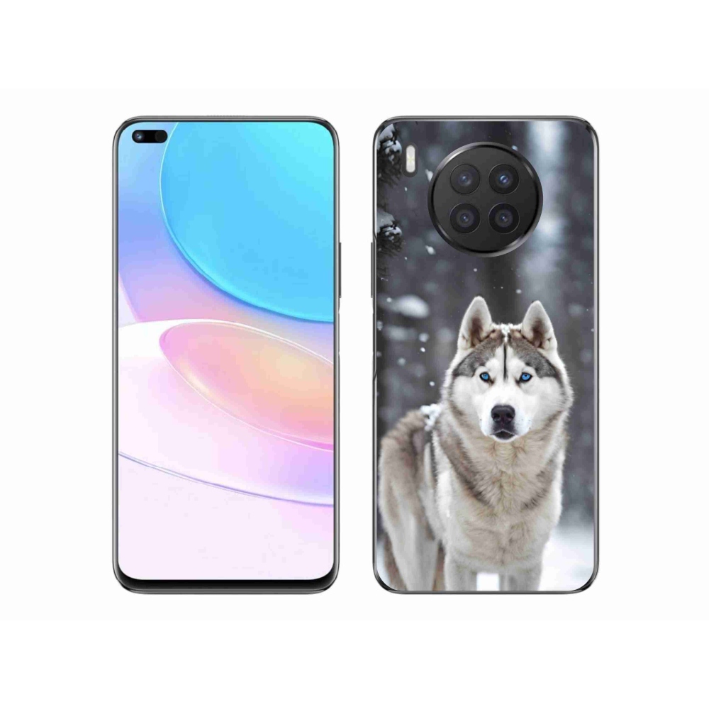 Gélový kryt mmCase na Honor 50 Lite - husky 2