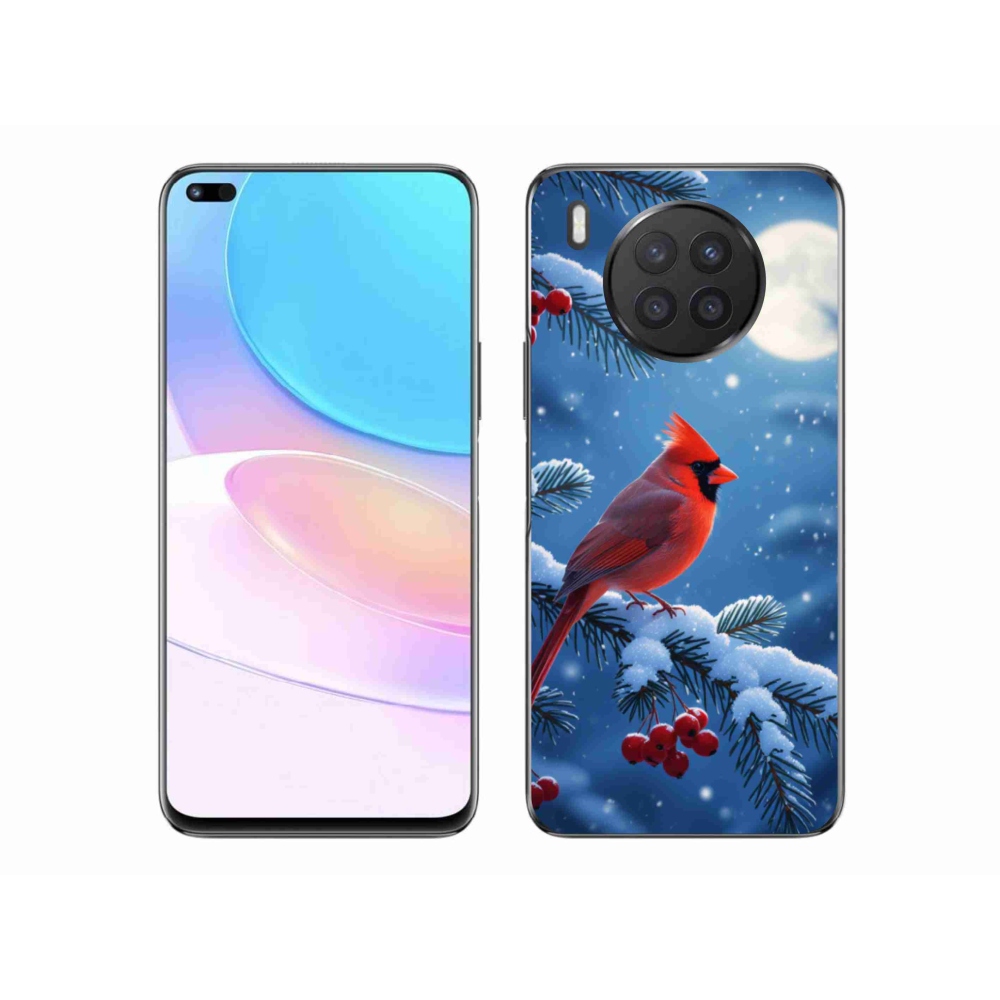 Gélový kryt mmCase na Honor 50 Lite - kardinál červený