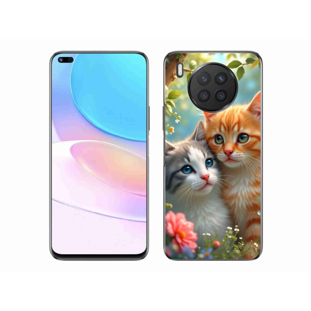 Gélový kryt mmCase na Honor 50 Lite - mačacia láska 2