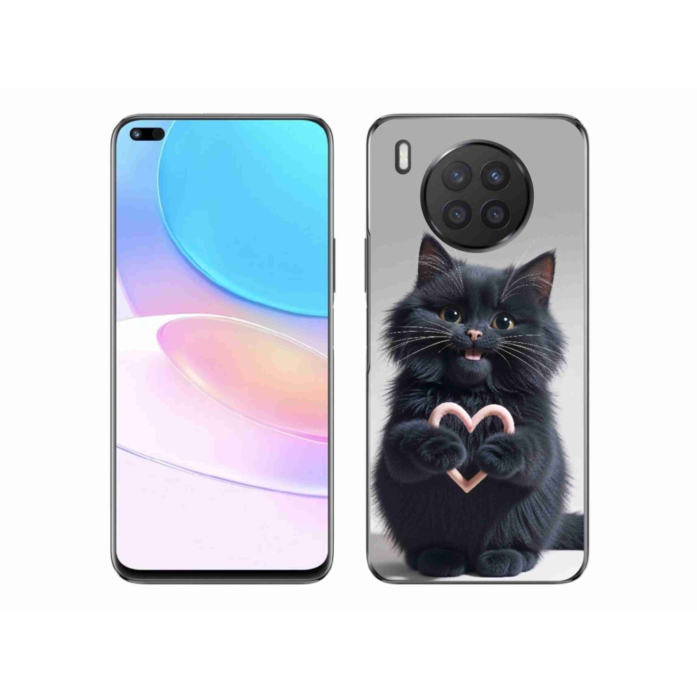 Gélový kryt mmCase na Honor 50 Lite - mačacia láska 3