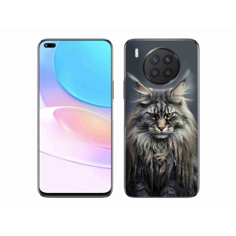 Gélový kryt mmCase na Honor 50 Lite - mačacie pohľad 4