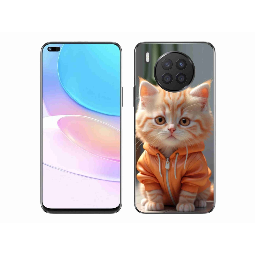 Gélový kryt mmCase na Honor 50 Lite - mačiatko v mikine