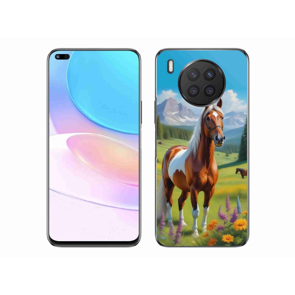 Gélový kryt mmCase na Honor 50 Lite - kôň na lúke