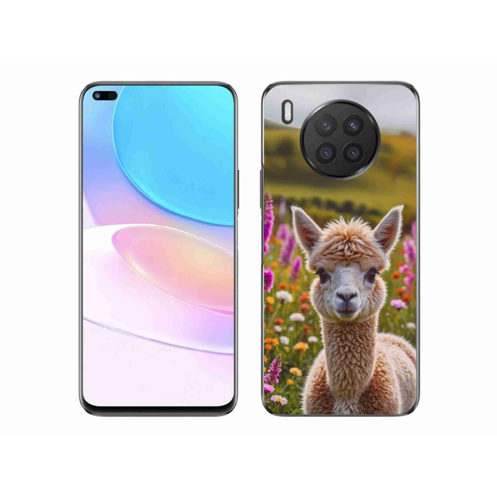 Gélový kryt mmCase na Honor 50 Lite - lama na lúke