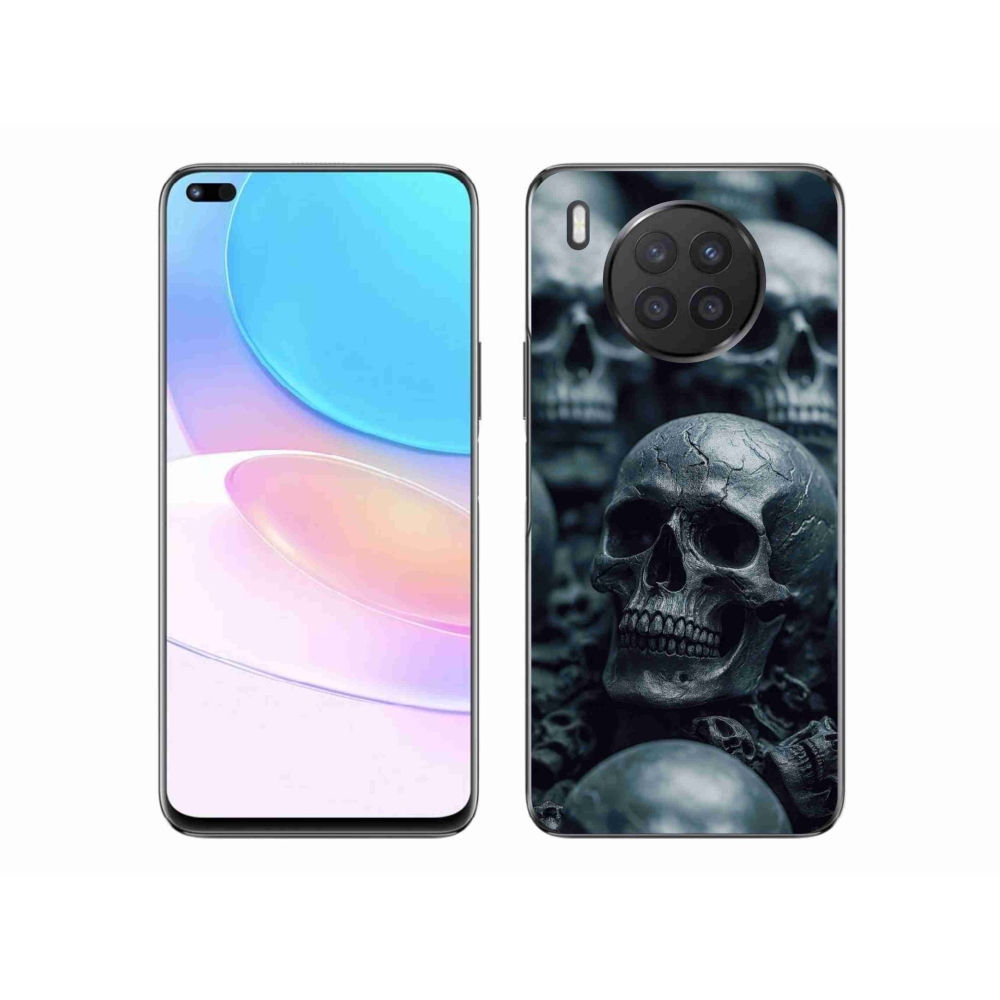 Gélový kryt mmCase na Honor 50 Lite - lebka 2