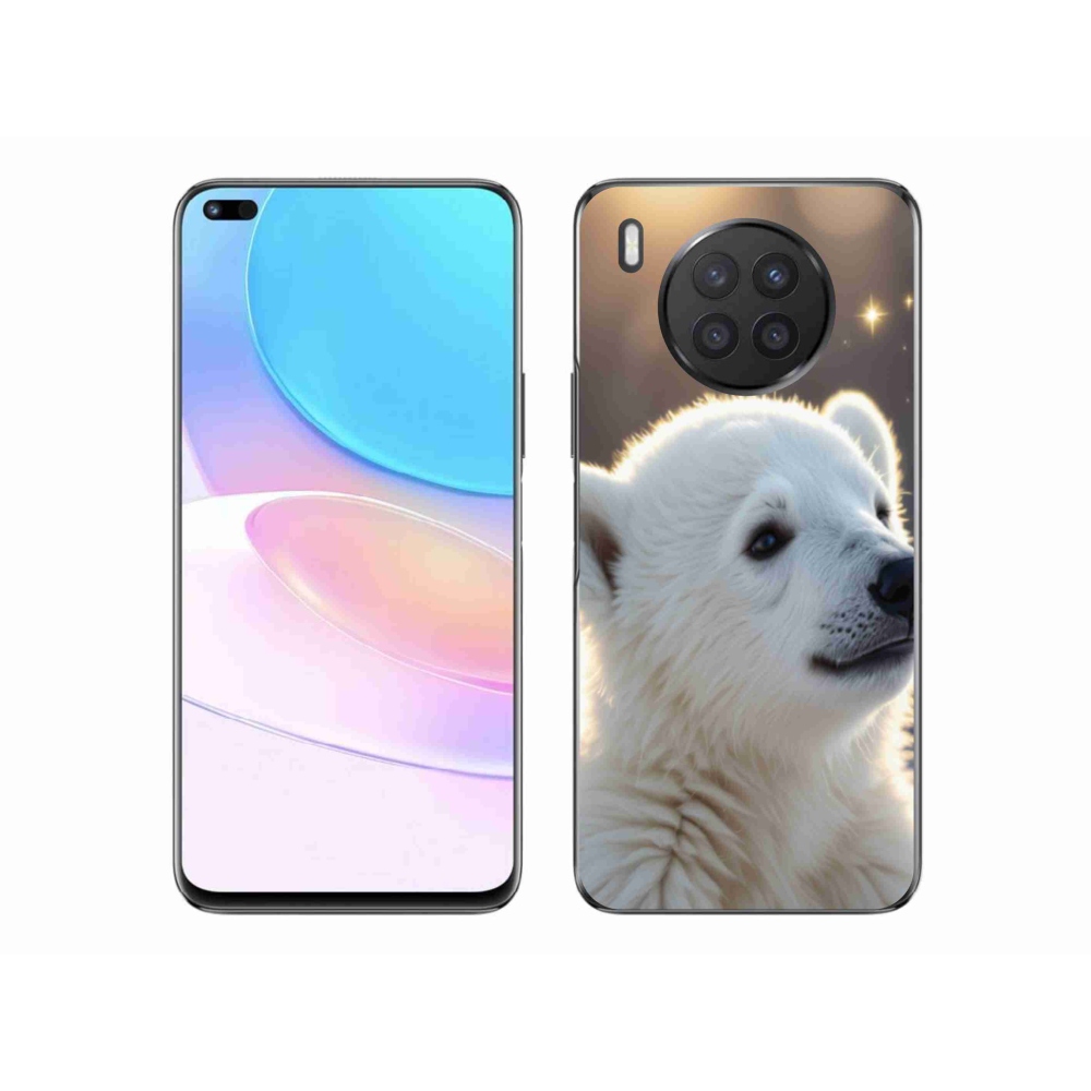 Gélový kryt mmCase na Honor 50 Lite - ľadový medveď