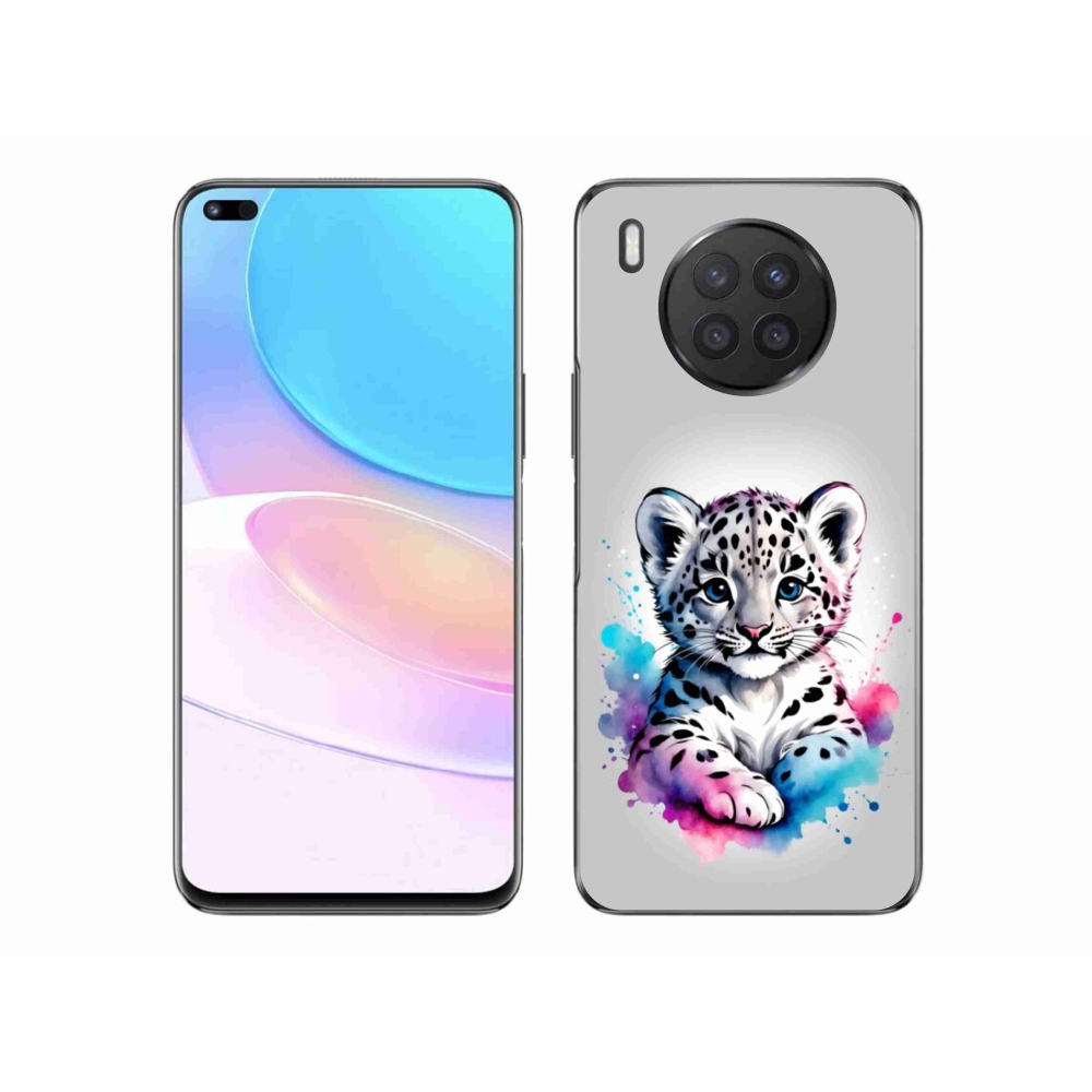 Gélový kryt mmCase na Honor 50 Lite - leopardej mláďa