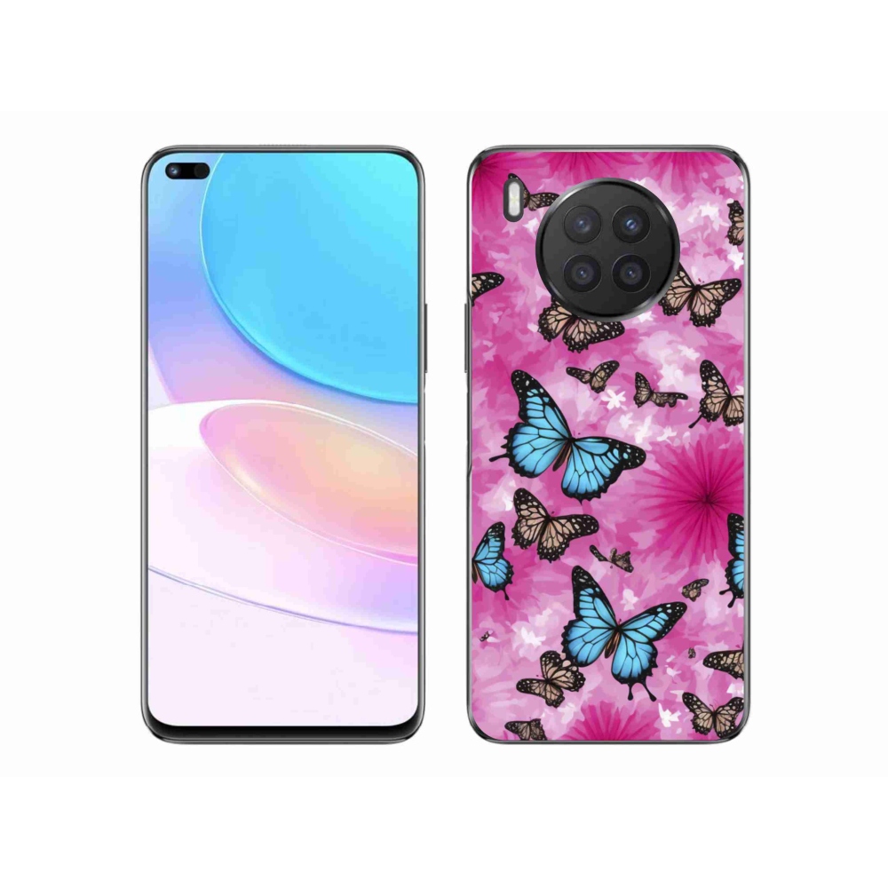 Gélový kryt mmCase na Honor 50 Lite - motýlia záhrada
