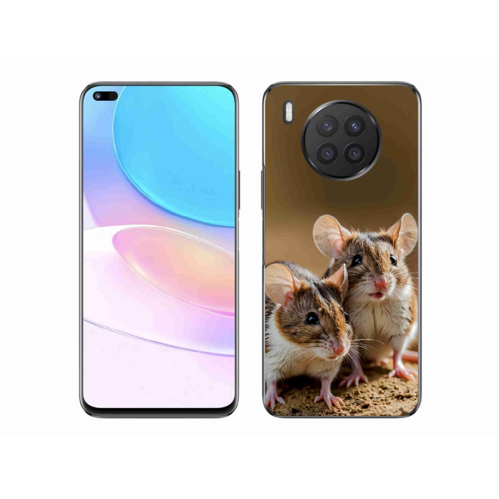 Gélový kryt mmCase na Honor 50 Lite - myší duo