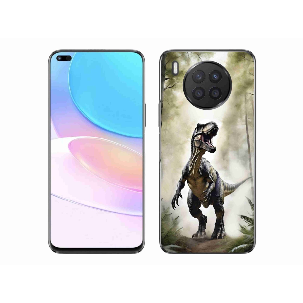 Gélový kryt mmCase na Honor 50 Lite - naštvaný T-Rex